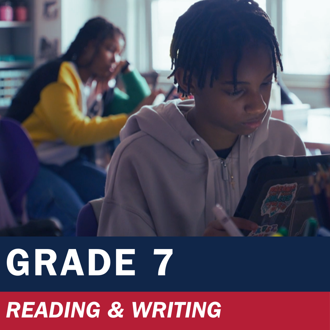 Grade 7 Reading & Writing Interdisciplinary Literacy in Action video Thumbnail